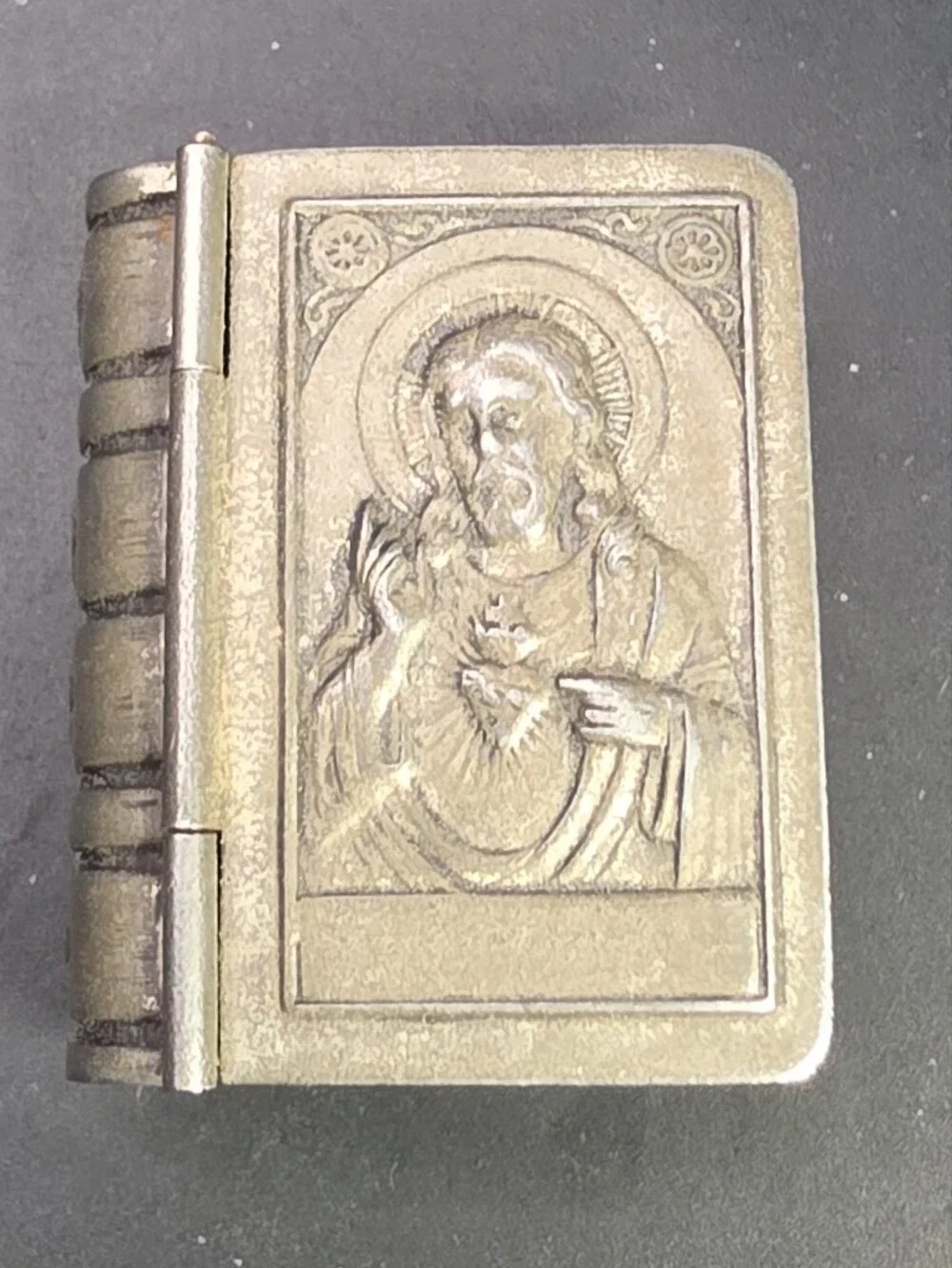 Antique Miniature Book Shaped Rosery Case Manufactured Pre-WWII